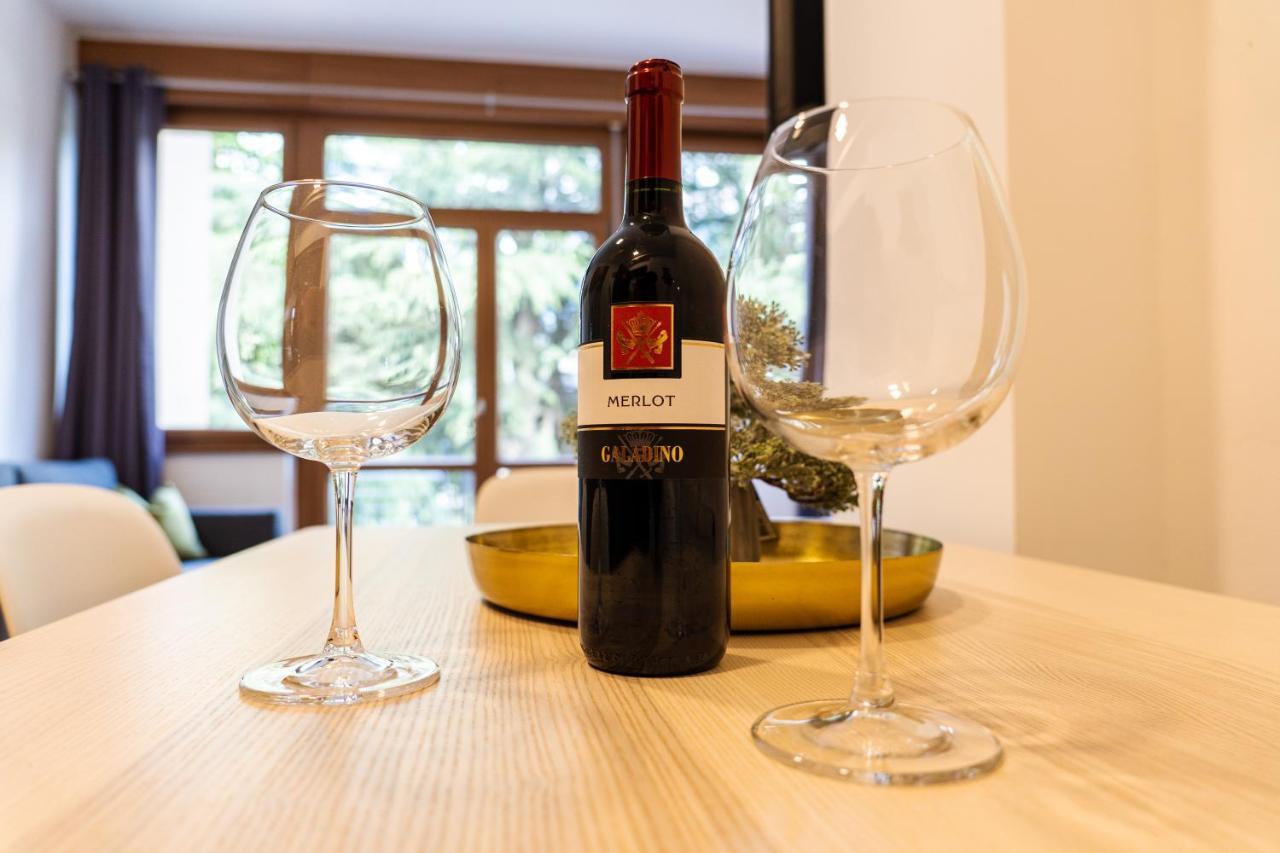 Flow Apartments Winkel Studio Meran Zewnętrze zdjęcie